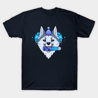 Chilled Ramune Soda, Chill Husky T-Shirt